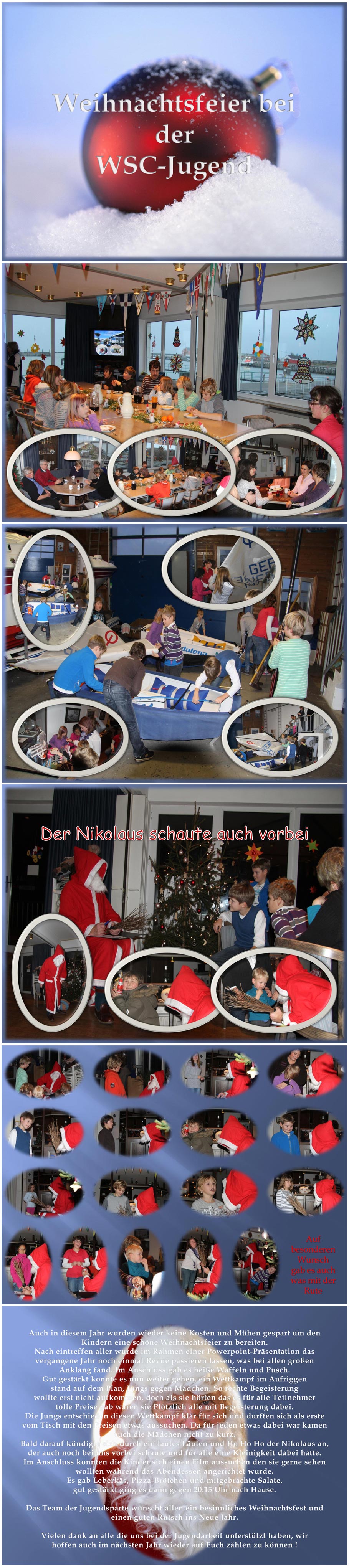 Weihnachtsfeier der Jugen 2011